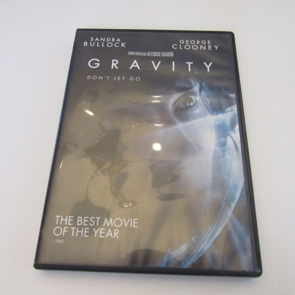 Gravity DVD Sandra Bullock George Clooney‎ Alfonso Cuaron Sci-Fi Thriller Movie
